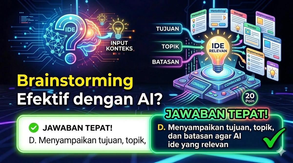 Cara Memanfaatkan AI dalam Brainstorming Ide Konten Kreatif