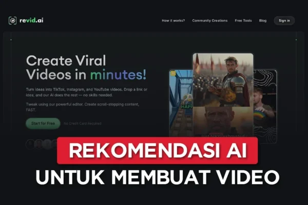 Cara Pakai AI Tools untuk Membuat Video Profesional